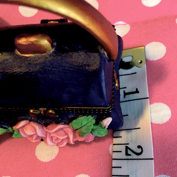 🌷HP Set of 2 Miniature purse keep sakes boxes - Picture 8 of 13